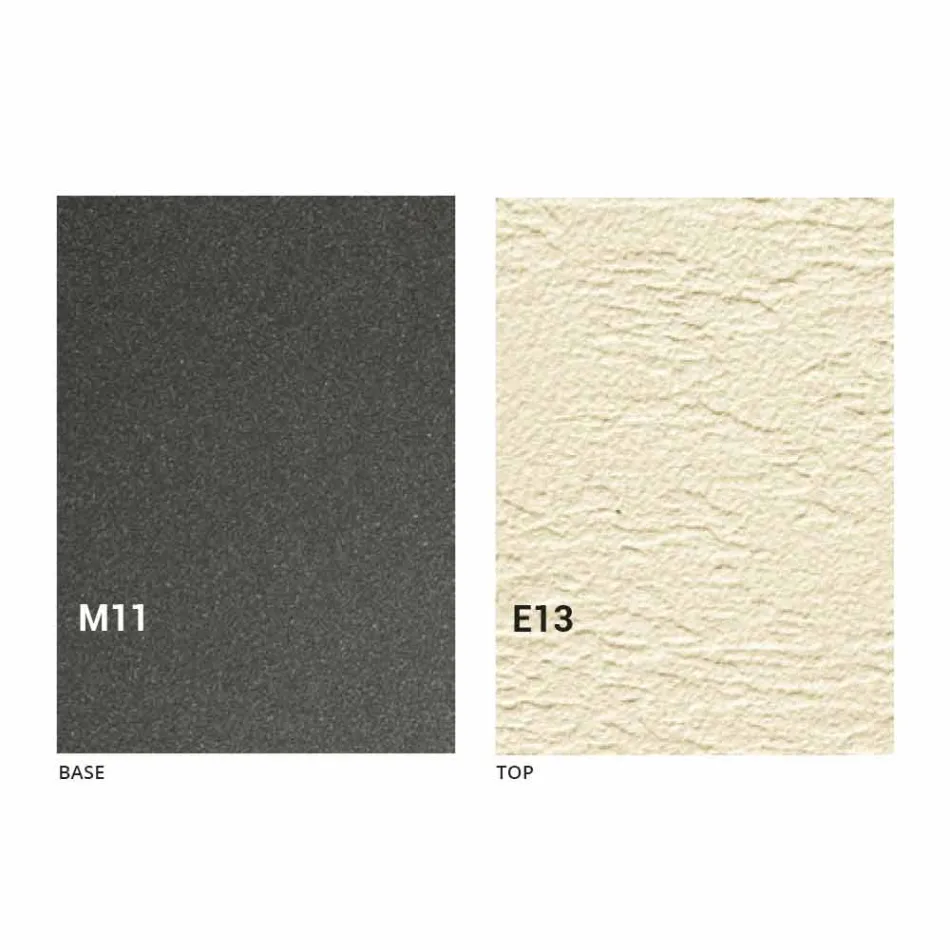 Mesa de centro moderna transformable con tablero de efecto Malta Made in Italy - Patroclus Viadurini