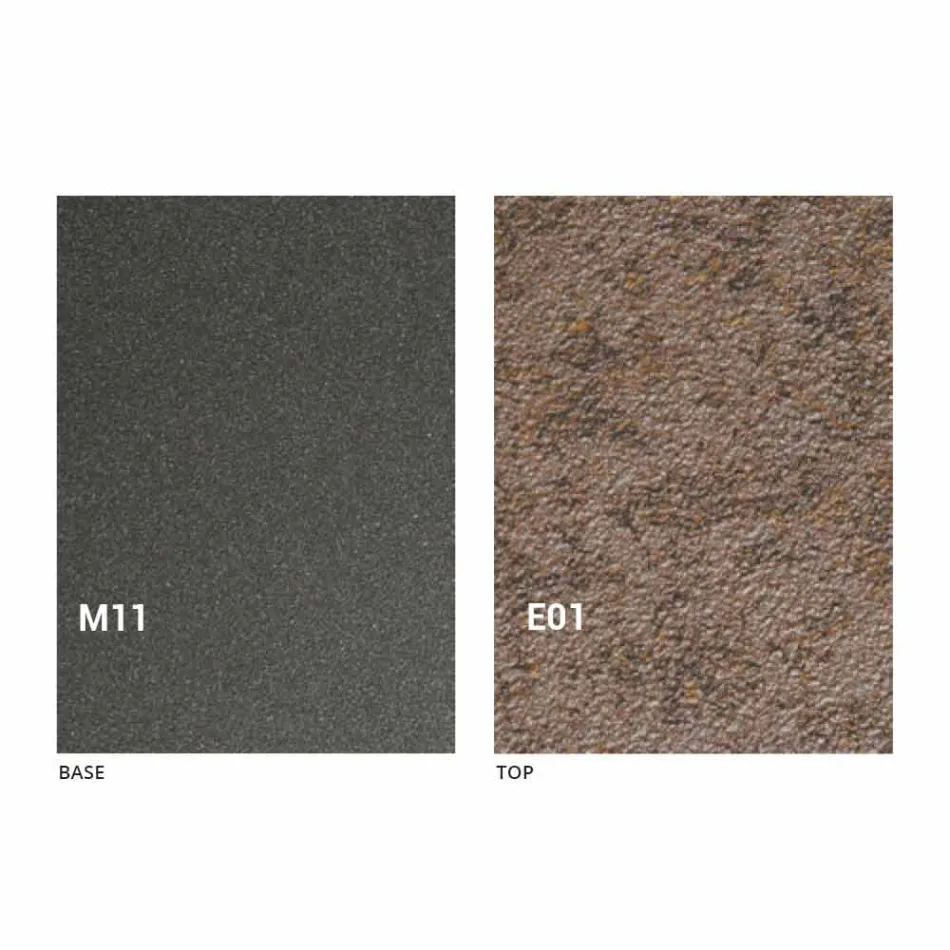 Mesa de centro moderna transformable con tablero de efecto Malta Made in Italy - Patroclus Viadurini