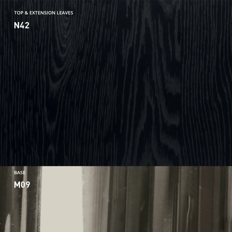 Mesa de centro transformable moderna en metal y madera Made in Italy - Universe Viadurini