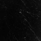 Mesita Tulip Eero Saarinen Alt. 41 con tablero ovalado de mármol negro Marquinia Viadurini