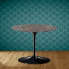 Mesa de Centro Tulip Eero Saarinen H 41 en Cerámica Kira Made in Italy - Escarlata Viadurini