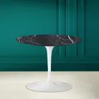 Mesa de Centro Tulip Eero Saarinen H 41 en Cerámica Marquinia Made in Italy - Escarlata Viadurini