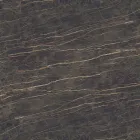 Mesa de centro Tulip Eero Saarinen H 41 en Noir Desire Made in Italy Cerámica - Escarlata Viadurini