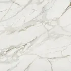 Mesa de centro Tulipán de Saarinen, ovalada, 41 cm de alto, cerámica brillante, fabricada en Italia - Escarlata Viadurini