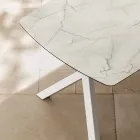 Mesa de barril extensible de 240 o 280 cm en HPL estratificado - Dialogo Viadurini