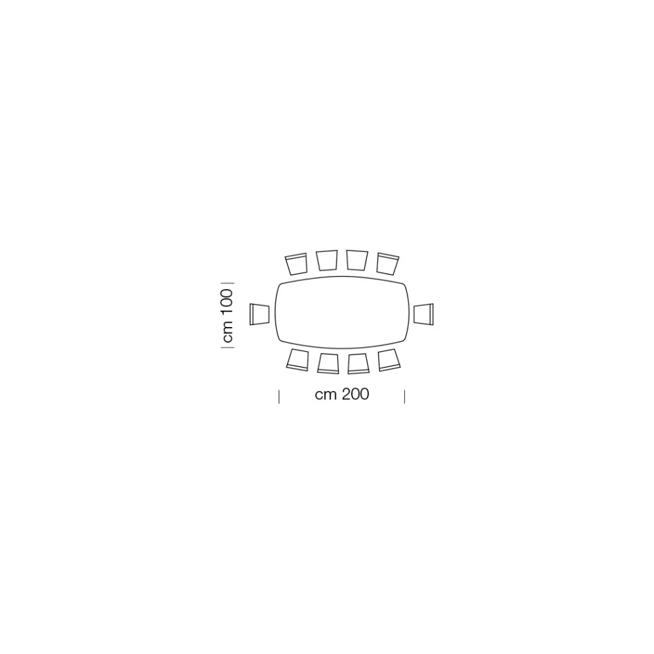 Mesa barril moderna en cerámica y acero oro rosa Made in Italy – Settimmio Viadurini