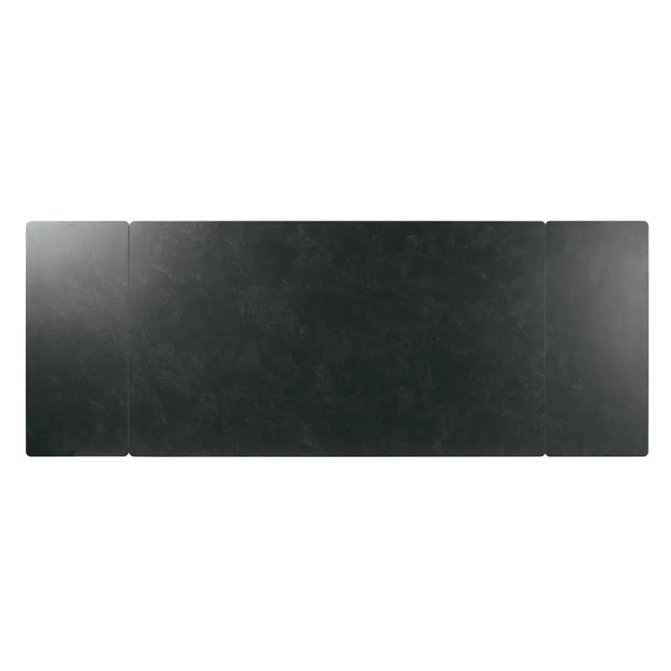 Mesa extensible 160/240x90 cm de vitrocerámica - Master Viadurini