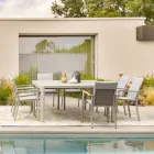 Mesa extensible hasta 149 cm en aluminio pintado en polvo - Need Viadurini