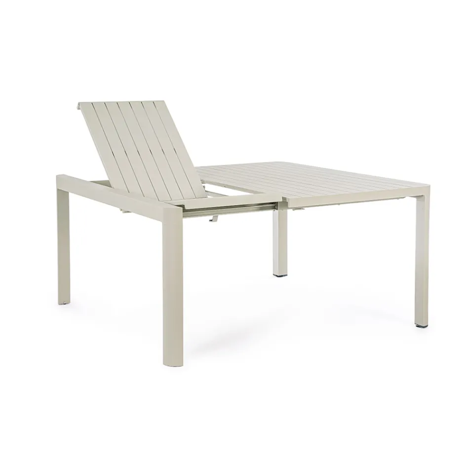 Mesa extensible hasta 149 cm en aluminio pintado en polvo - Need Viadurini