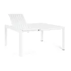 Mesa extensible hasta 149 cm en aluminio pintado en polvo - Need Viadurini