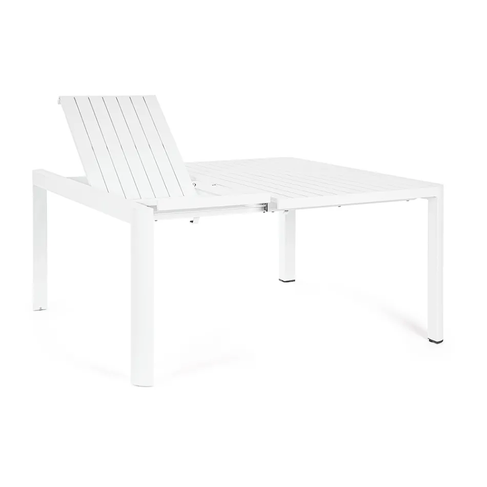 Mesa extensible hasta 149 cm en aluminio pintado en polvo - Need Viadurini