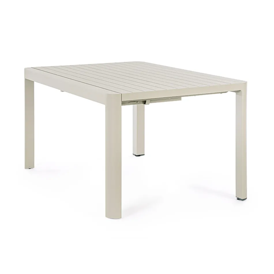 Mesa extensible hasta 149 cm en aluminio pintado en polvo - Need Viadurini