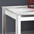 Mesa extensible hasta 180 cm en Haya y Melamina Made in Italy - Otiello Viadurini