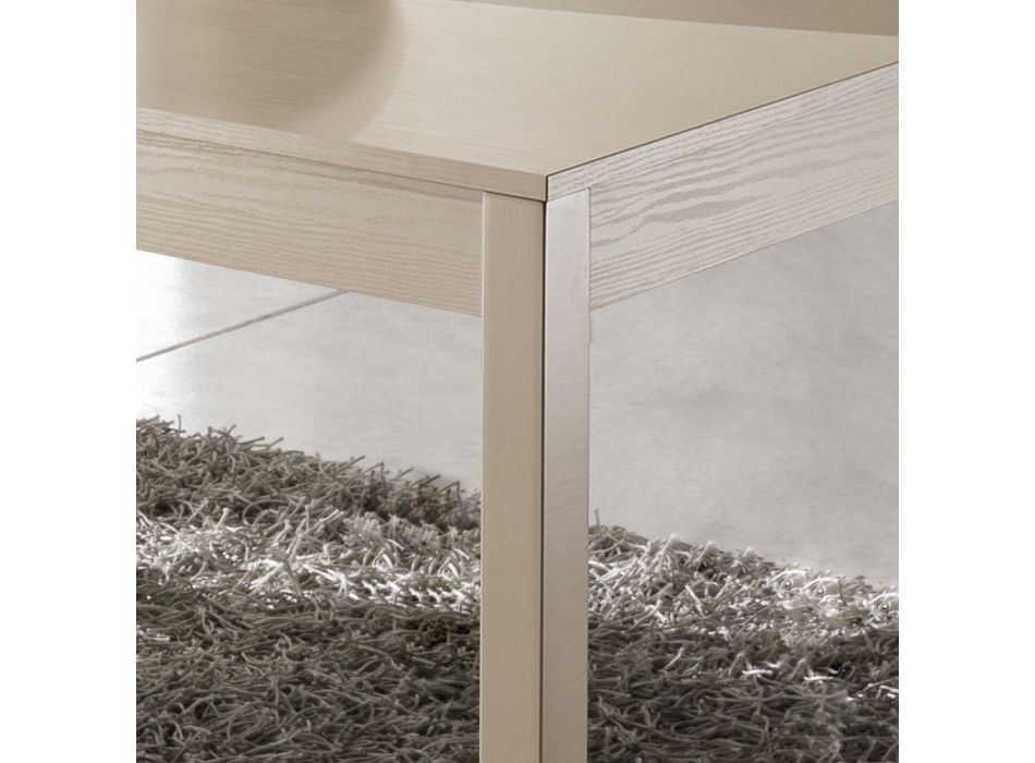 Mesa extensible de 2 m y 10 plazas de diseño moderno en madera - Tuttitto Viadurini