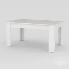 Mesa de comedor de diseño extensible a 210 cm en madera sostenible - Perro Viadurini
