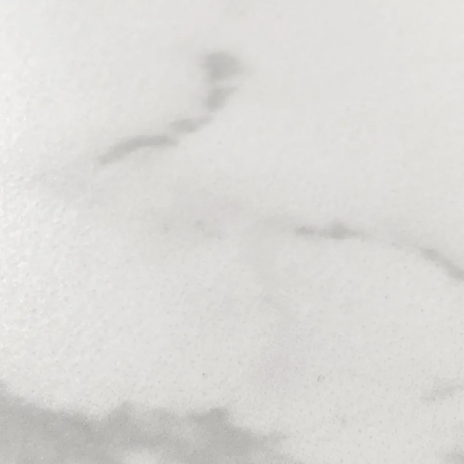 Mesa extensible hasta 220 cm en cerámica acabado mármol - Berice Viadurini