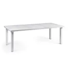 Mesa extensible hasta 220 cm en Polipropileno y Aluminio - Pillow Viadurini