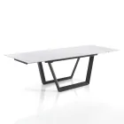 Mesa Extensible hasta 240 cm en Acero Gris - Bonito Viadurini