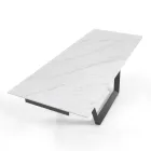 Mesa Extensible hasta 240 cm en Acero Gris - Bonito Viadurini