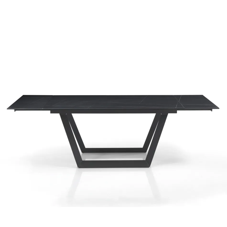 Mesa Extensible hasta 240 cm en Acero Gris - Bonito Viadurini