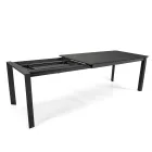 Mesa Extensible 240 cm en Aluminio con Diferentes Acabados - Notebook Viadurini