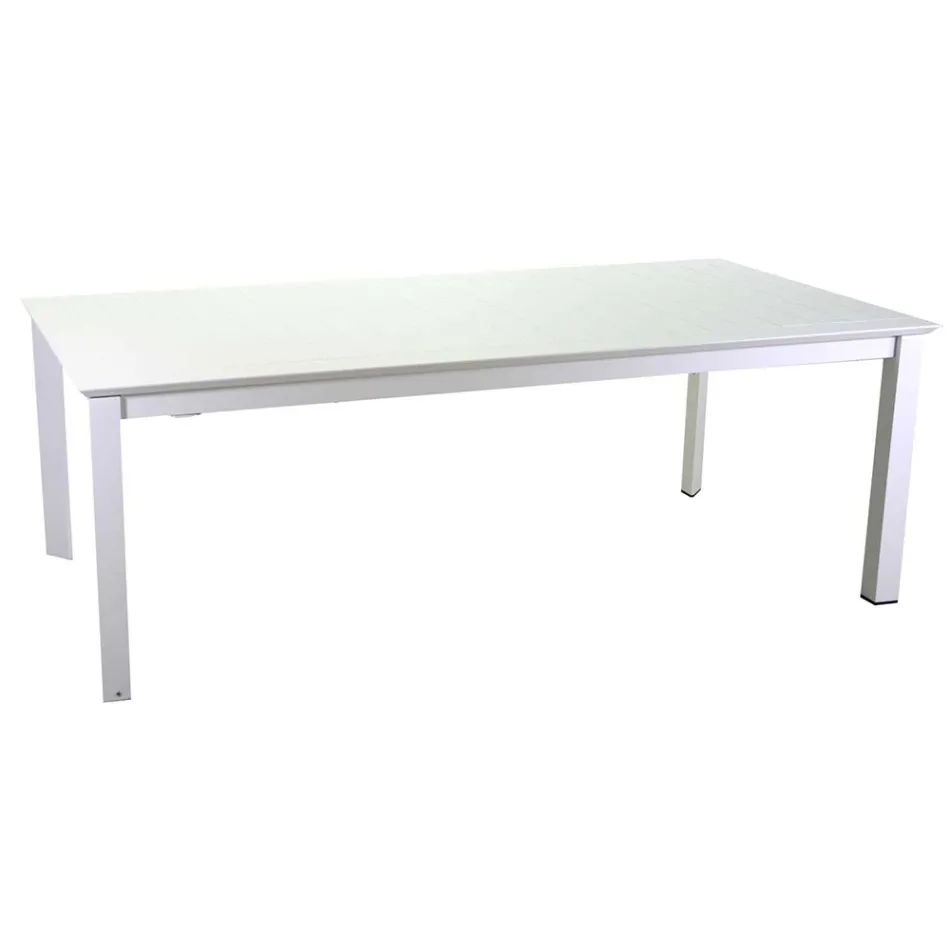 Mesa Extensible 240 cm en Aluminio con Diferentes Acabados - Notebook Viadurini
