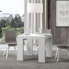 Mesa extensible hasta 246 cm en micropartículas de madera Made in Italy - Árbol Viadurini