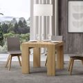 Mesa extensible hasta 246 cm en micropartículas de madera Made in Italy - Árbol