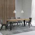 Mesa extensible hasta 284 cm en diferentes medidas y acabados Made in Italy - Playa Viadurini