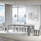 Mesa extensible hasta 440 cm en micropartículas de madera Made in Italy - Árbol Viadurini