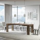 Mesa extensible hasta 440 cm en micropartículas de madera Made in Italy - Árbol Viadurini