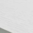 Mesa extensible blanca con estructura de madera maciza natural Rico Viadurini