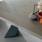 Mesa extensible con extensión lateral en madera contrachapada - Aperol Viadurini