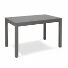 Mesa extensible con patas en madera de haya, L130 / 210xP80cm, Denisio Viadurini