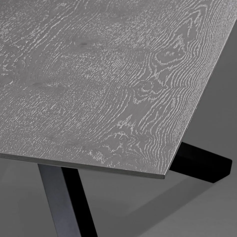 Mesa Extensible con Patas S70 Made in Italy - Sagi Viadurini