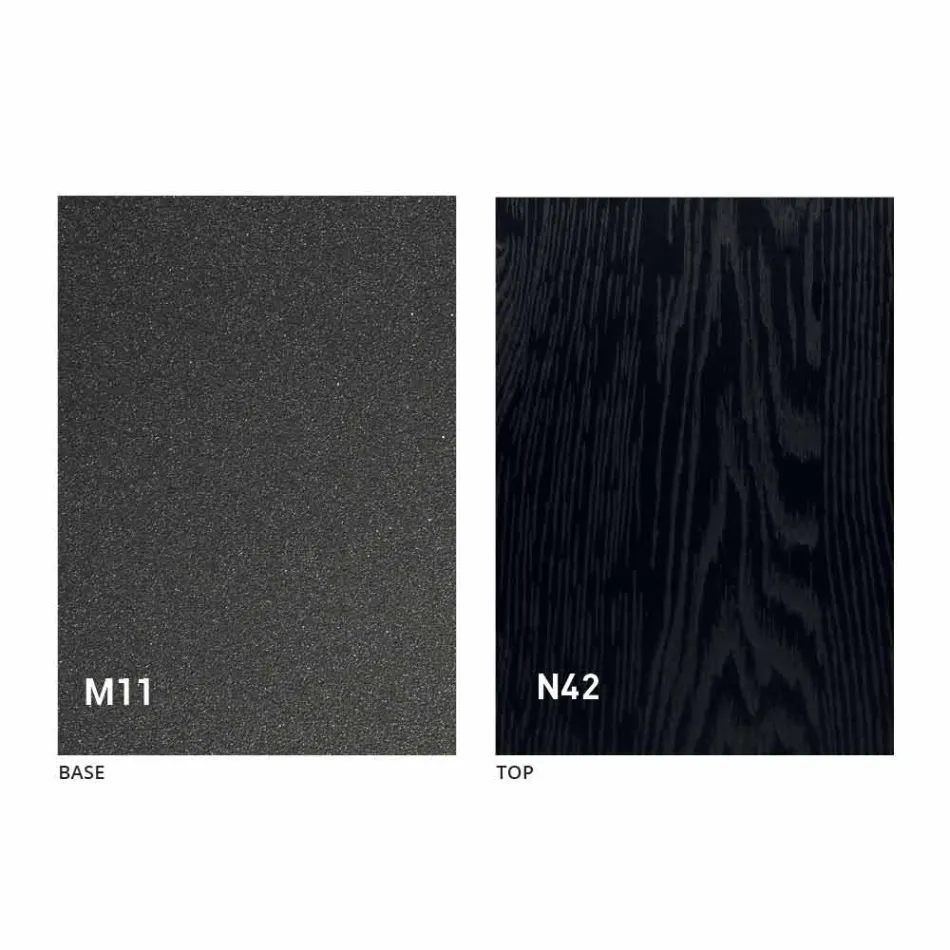 Mesa de comedor extensible en madera y metal hasta 280 cm - Gallotto Viadurini