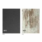 Mesa de comedor extensible en madera y metal hasta 280 cm - Gallotto Viadurini