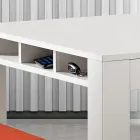 Mesa de salón extensible en melamina Made in Italy - Ondine Viadurini