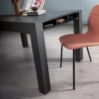 Mesa de salón extensible en melamina Made in Italy - Ondine Viadurini
