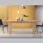 Mesa de salón extensible en melamina Made in Italy - Ondine Viadurini