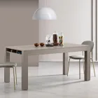 Mesa de salón extensible en melamina Made in Italy - Ondine Viadurini