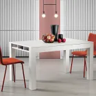 Mesa de salón extensible en melamina Made in Italy - Ondine Viadurini