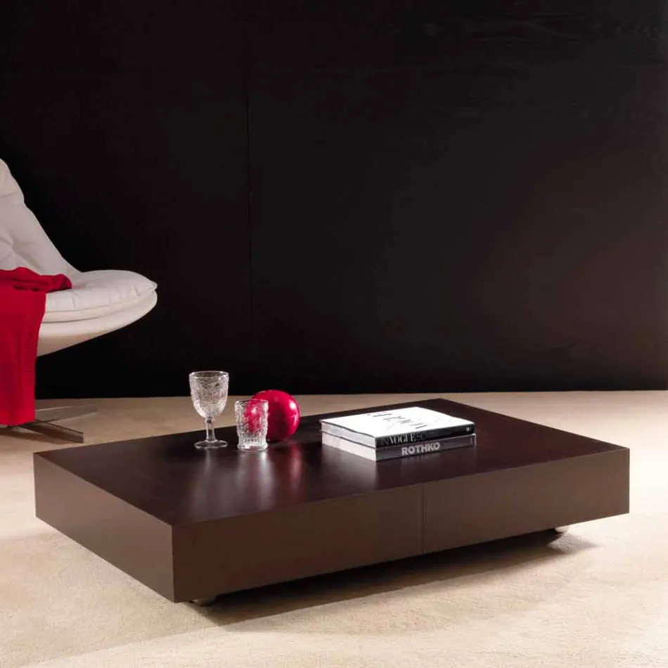 Mesa extensible Gilmore de mesa de centro a mesa de comedor Viadurini