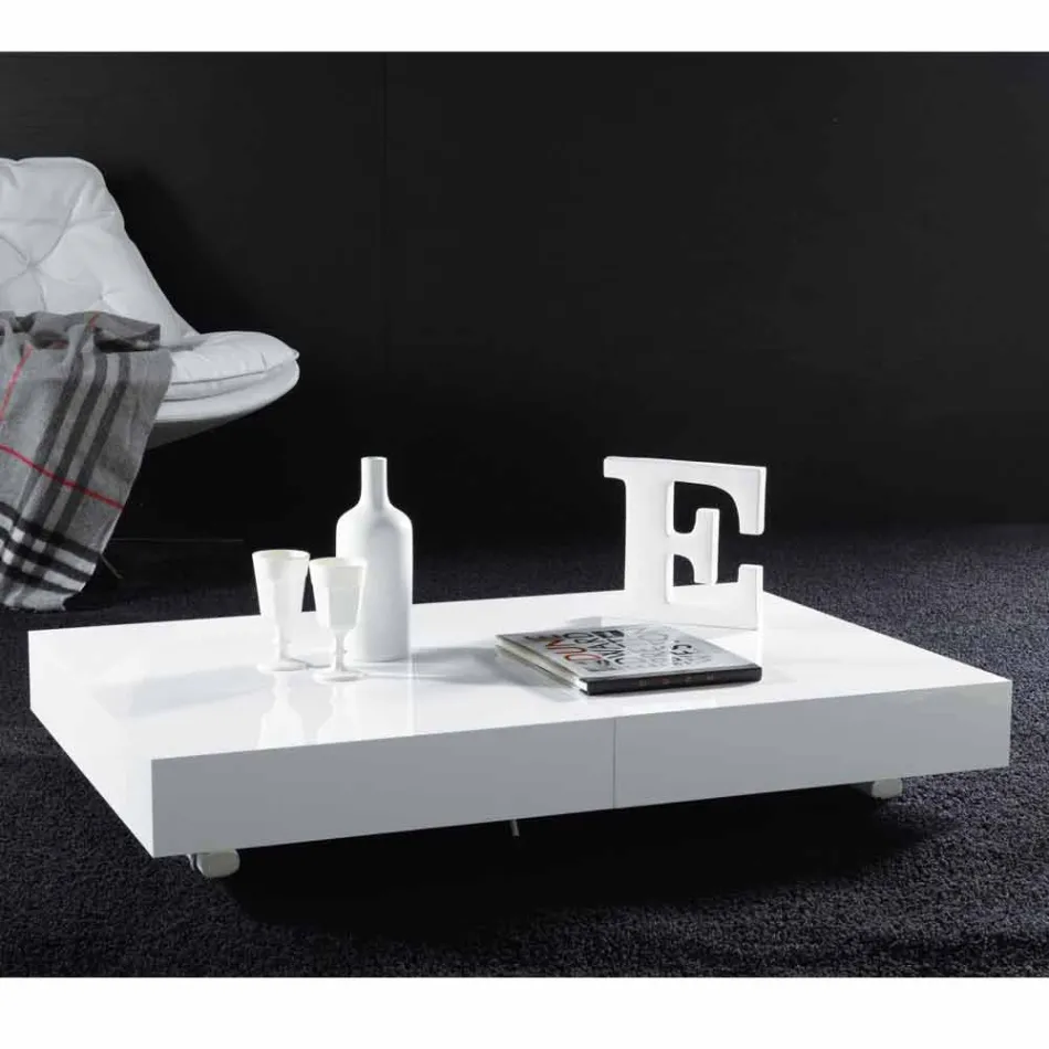 Mesa extensible Gilmore de mesa de centro a mesa de comedor Viadurini