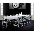 Mesa extensible Gilmore de mesa de centro a mesa de comedor Viadurini