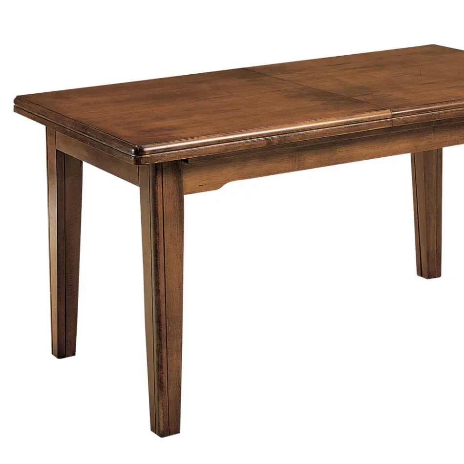 Mesa extensible de estilo clásico Made in Italy - Roma Viadurini