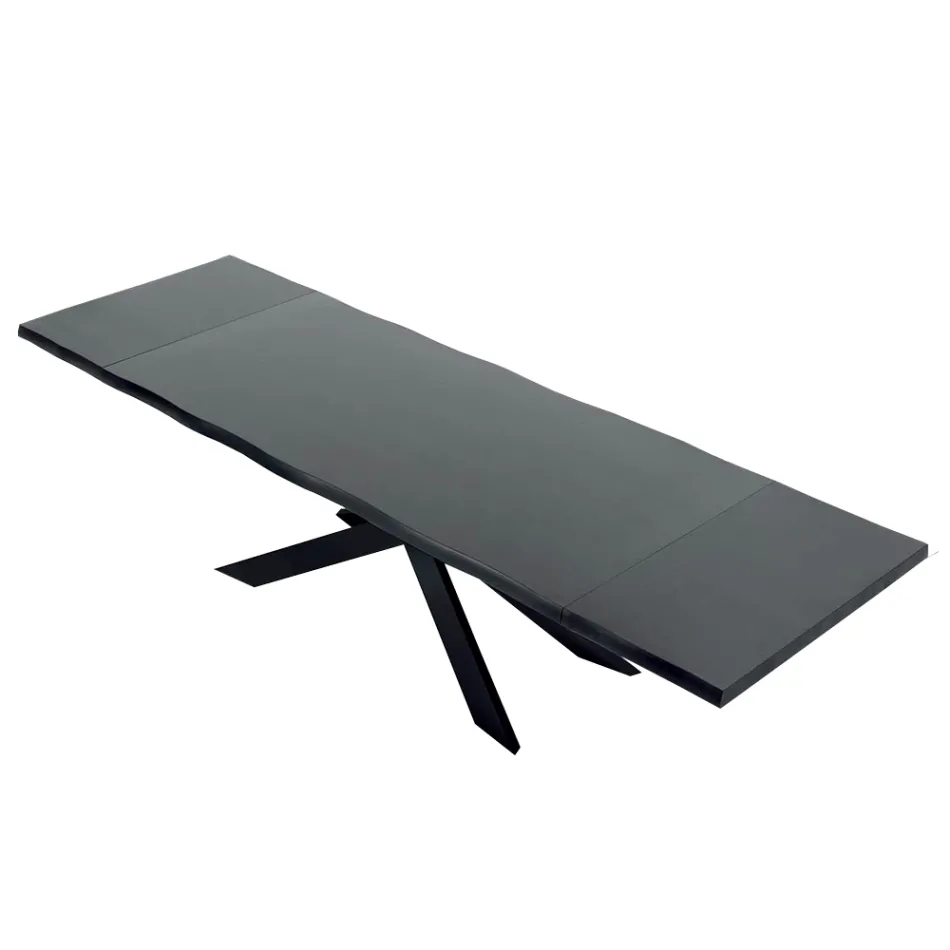 Mesa extensible hasta 14 plazas en madera contrachapada Made in Italy - Grotta Viadurini