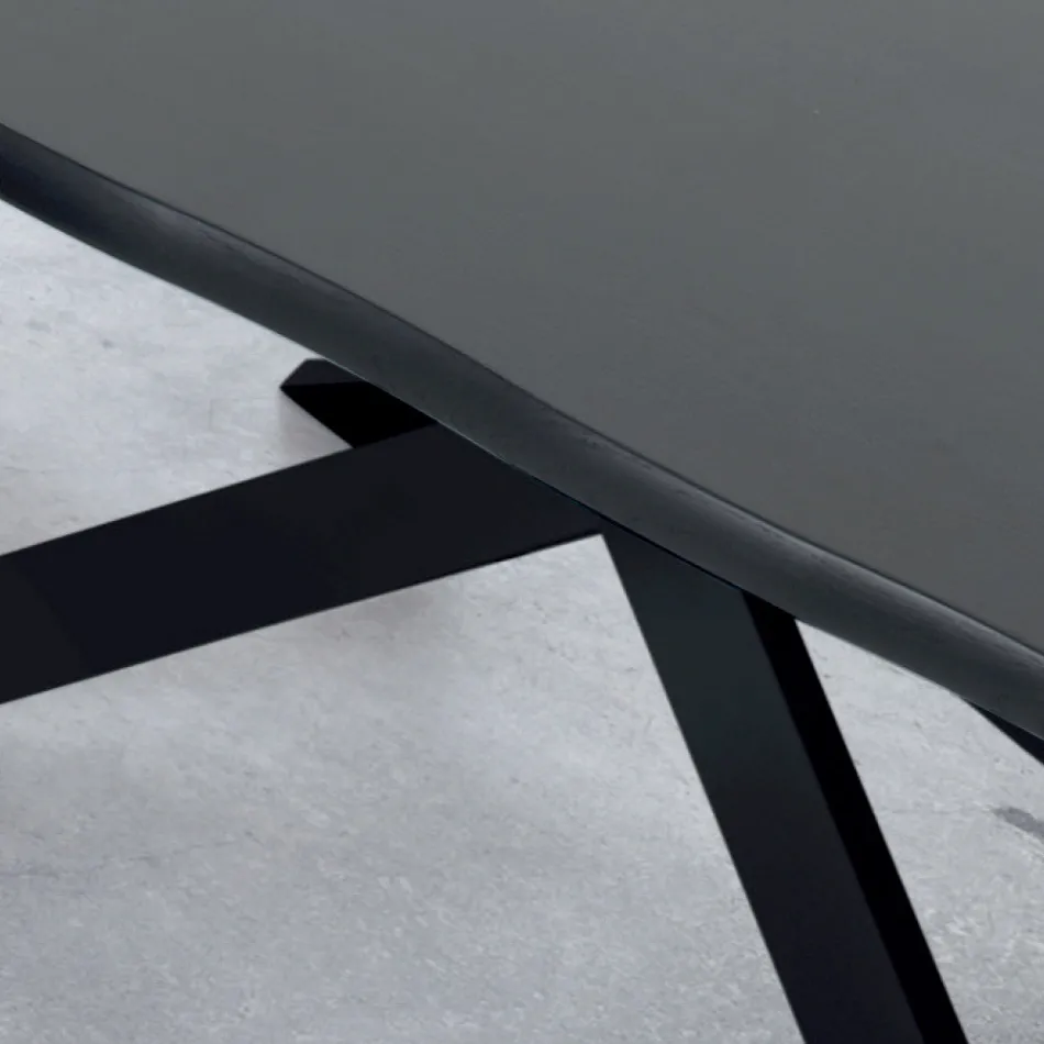 Mesa extensible hasta 14 plazas en madera contrachapada Made in Italy - Grotta Viadurini