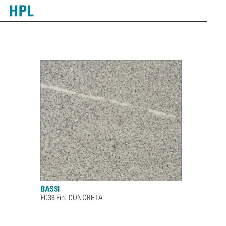 Mesa Extensible Hasta 238 cm Metal y Hpl Coloreado Made in Italy - Pablito Viadurini