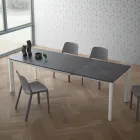 Mesa Extensible Hasta 240 cm Tapa en Laminam Made in Italy - Filiberto Viadurini